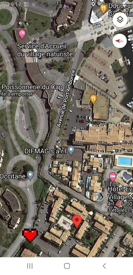 Appartement T2 "Les Estivales" Proche Village Naturiste Agde Kültér fotó